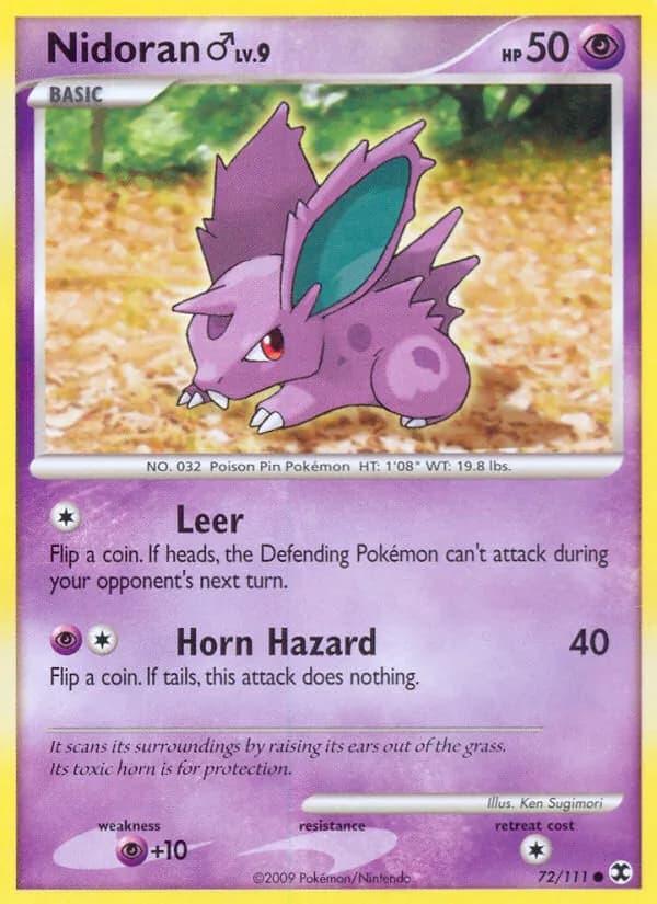 Nidoran ♂ card image