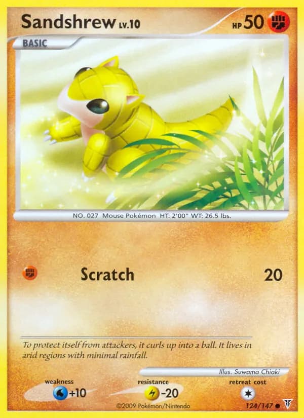 Sandshrew card image
