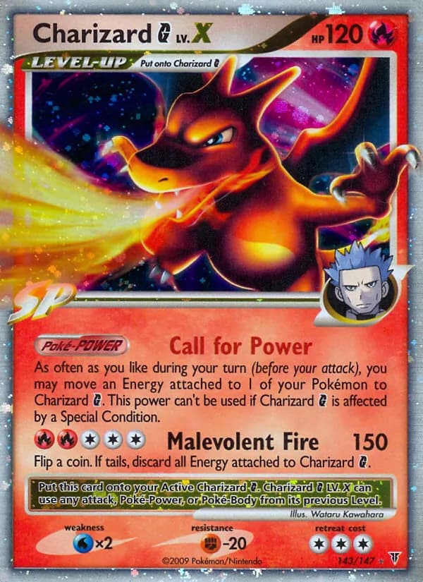 Charizard G LV.X card image