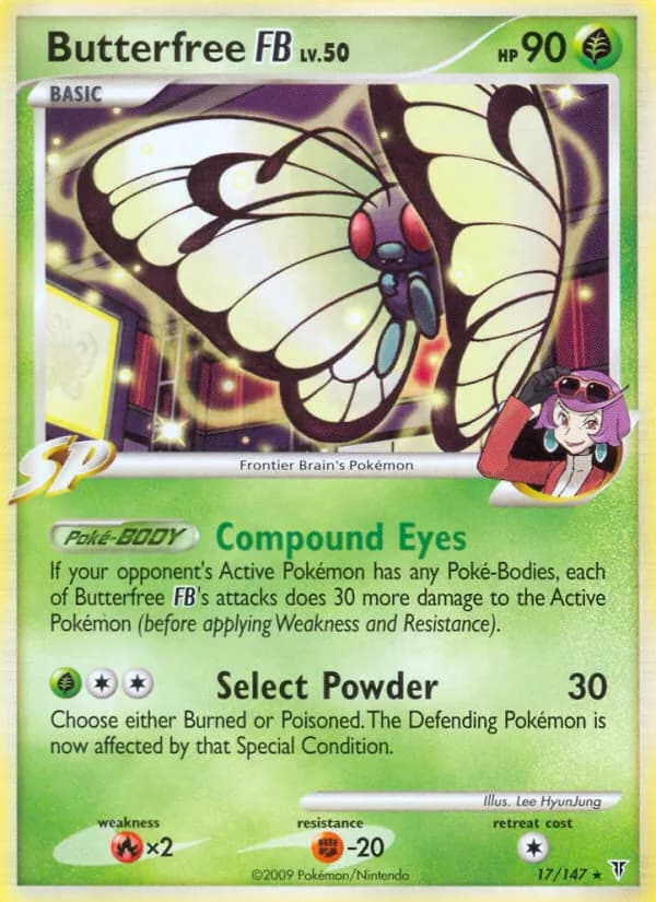 Butterfree FB card image