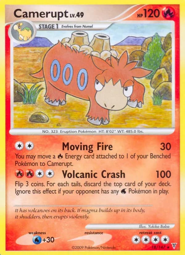 Camerupt card image