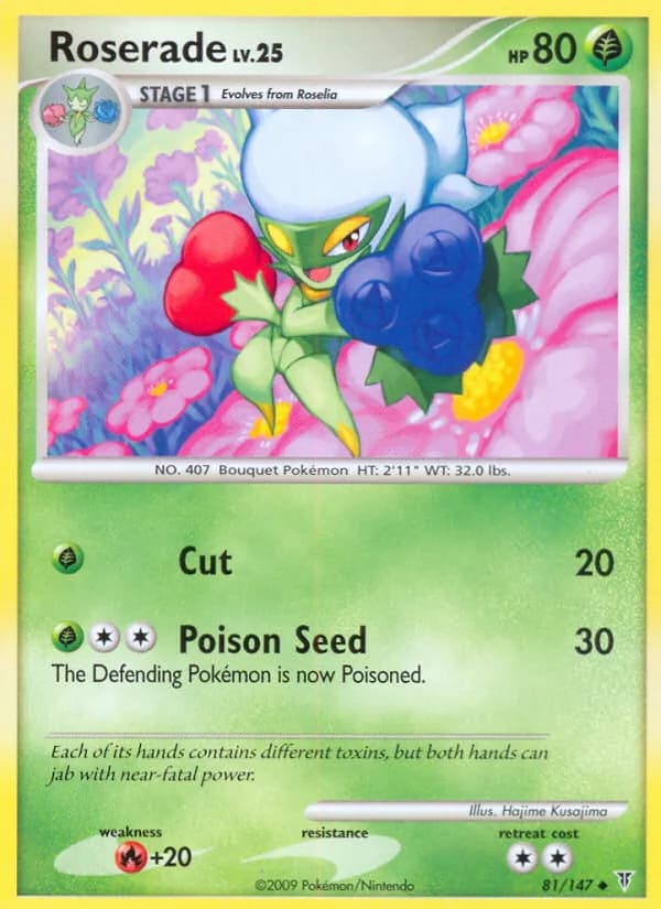 Roserade card image