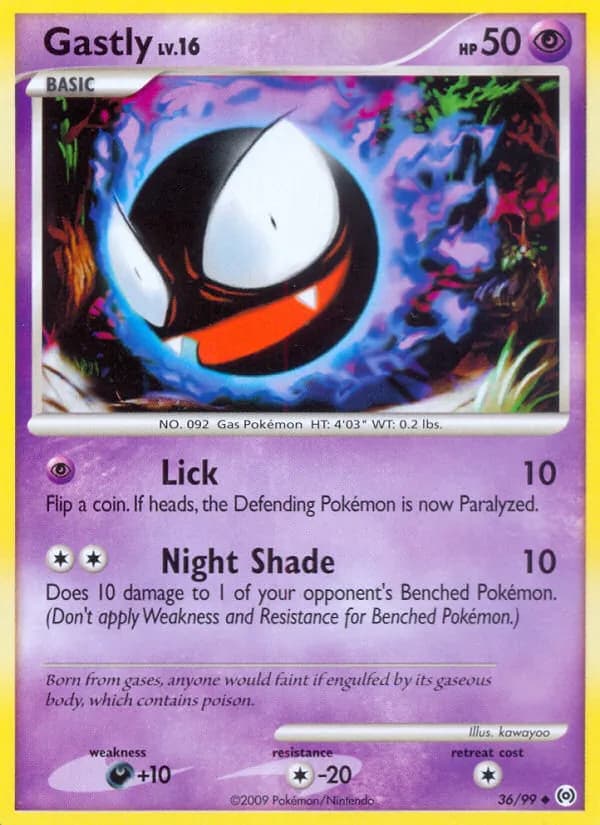 Gastly card image