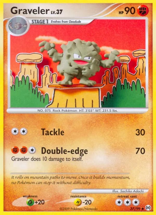 Graveler card image