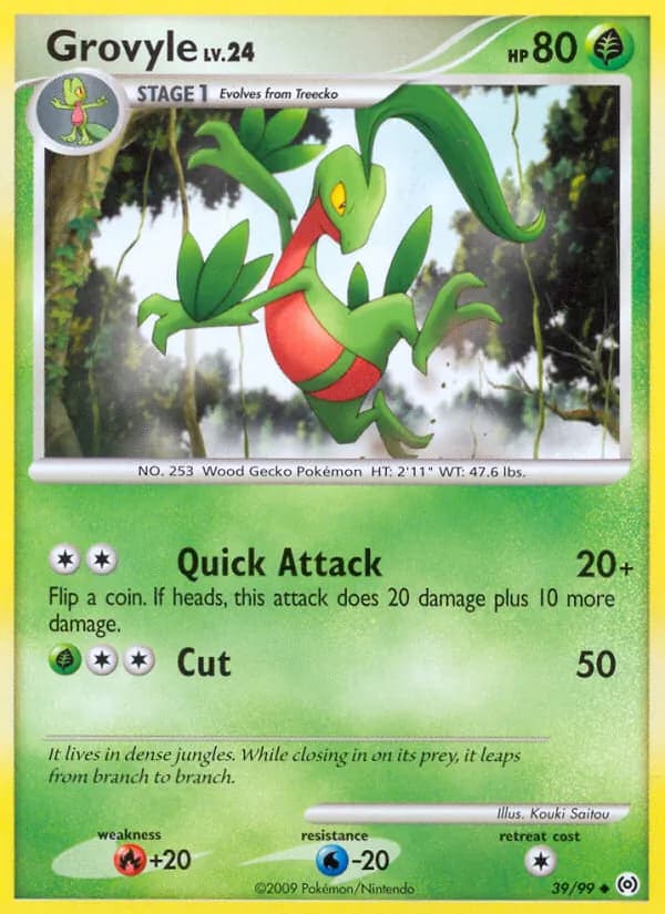 Grovyle card image