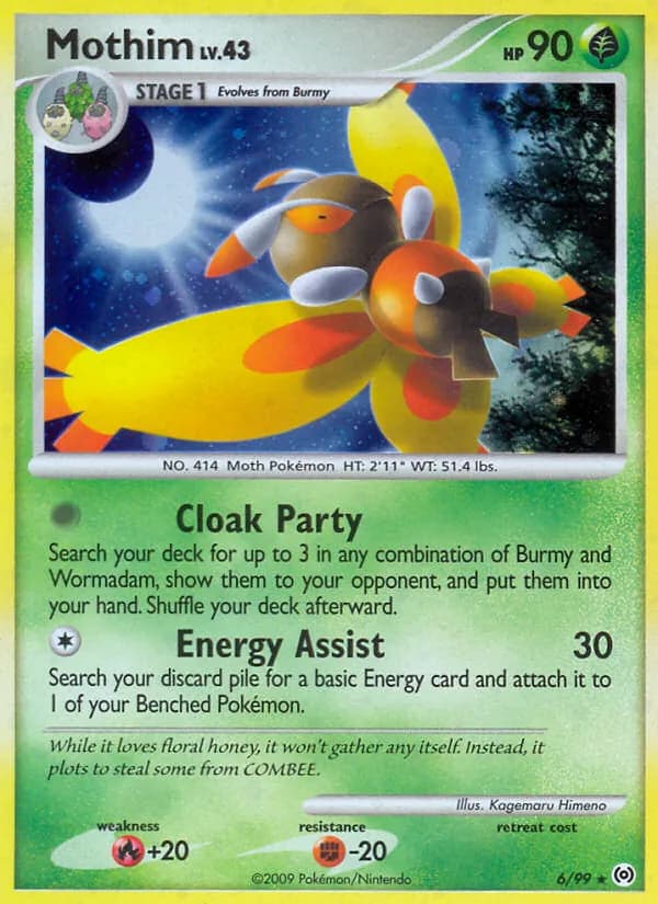 Mothim card image