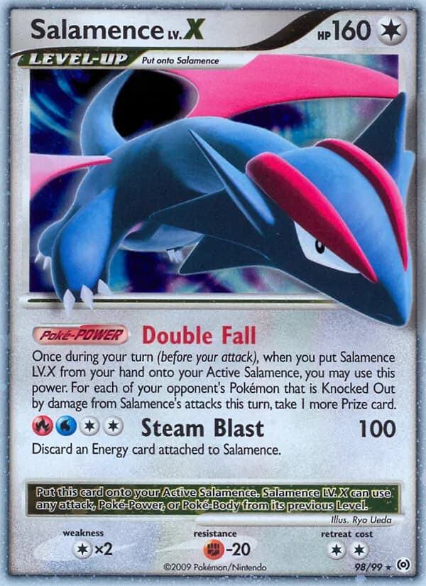 Salamence LV.X card image