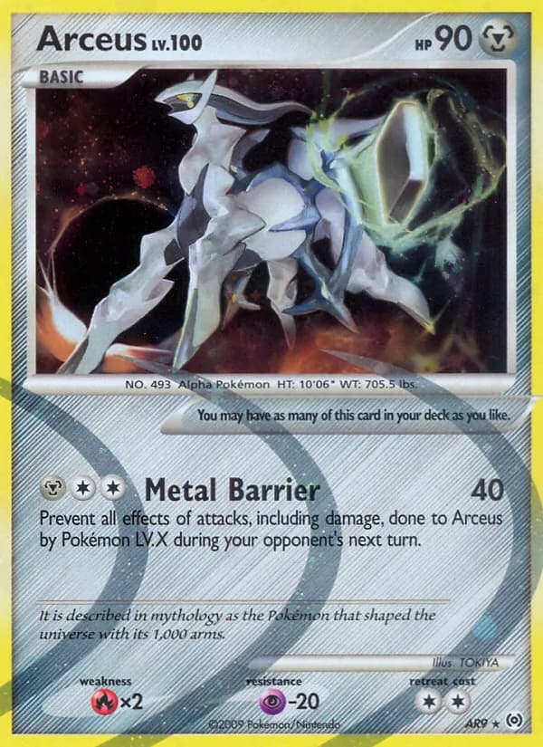 Arceus card image