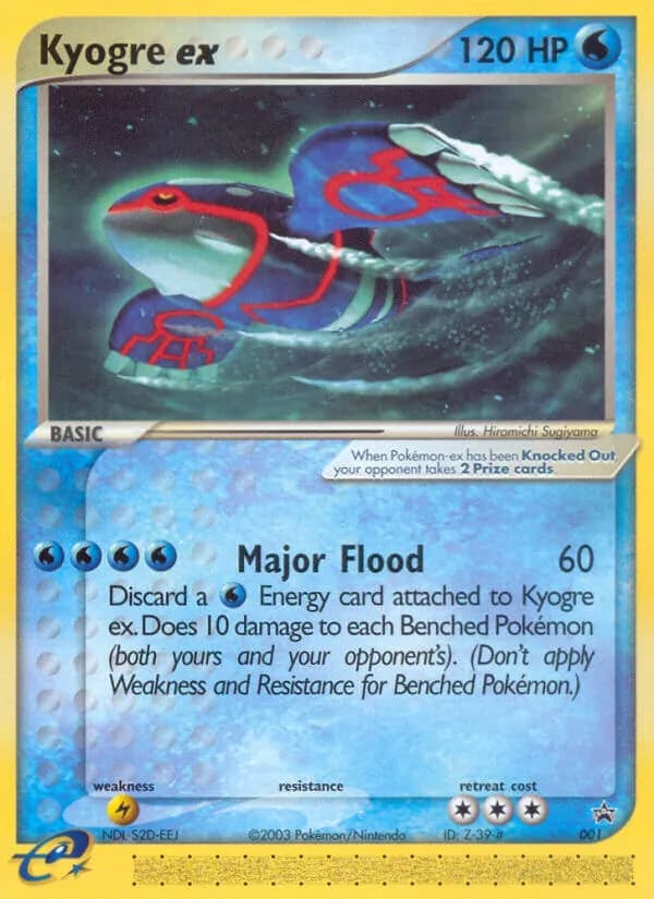 Kyogre ex card image