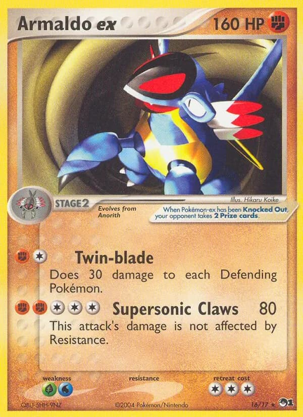 Armaldo ex card image