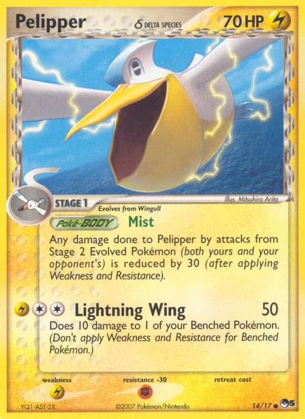 Pelipper δ card image