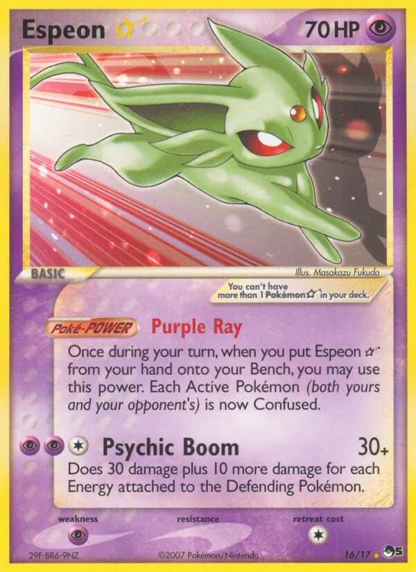 Espeon ★ card image