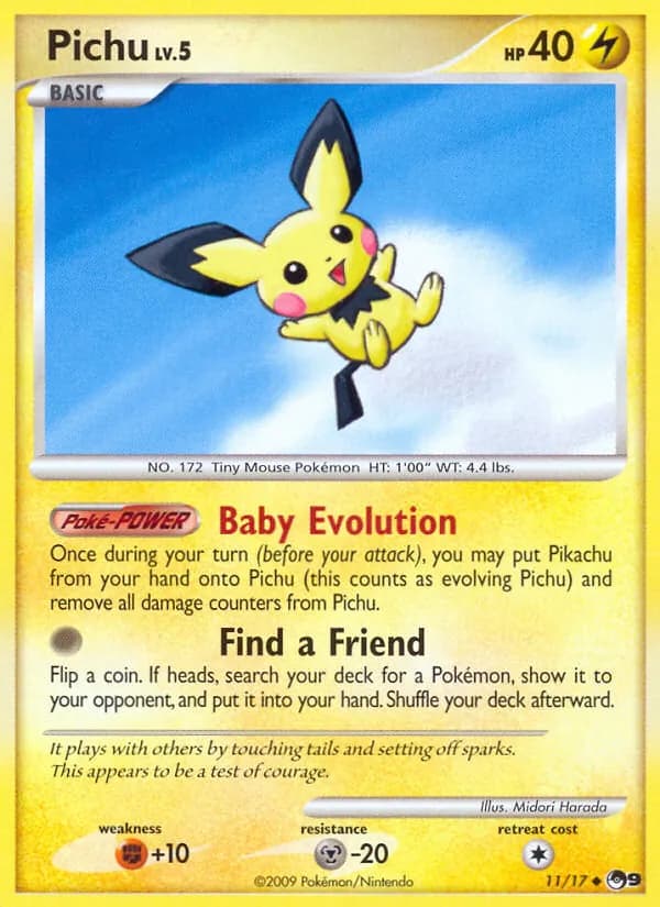 Pichu card image