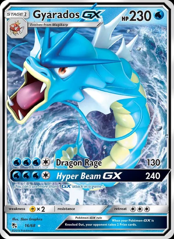 Gyarados GX card image