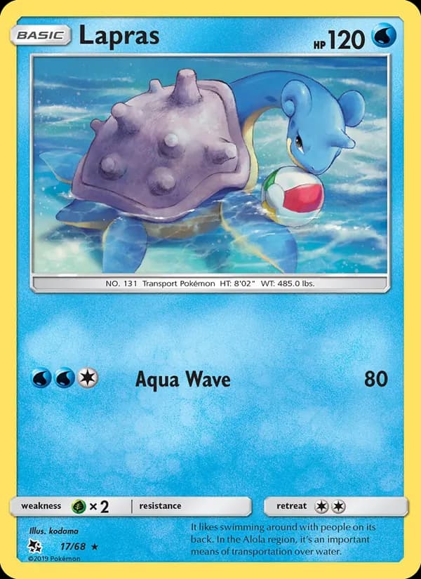Lapras card image