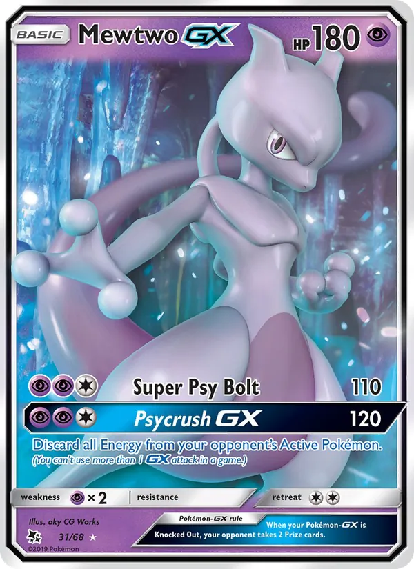 Mewtwo GX card image