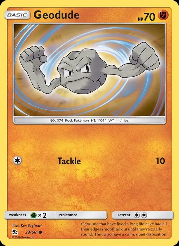 Geodude card image