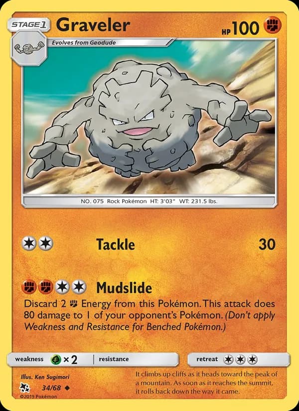 Graveler card image