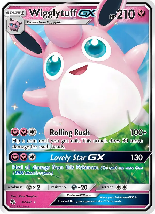 Wigglytuff GX card image