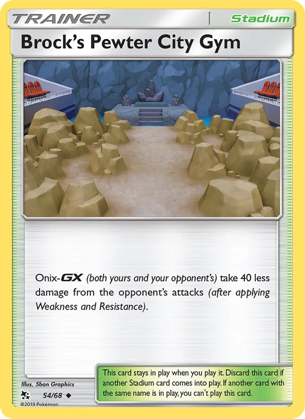 Brock’s Pewter City Gym card image