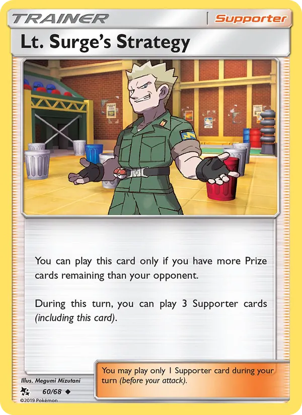 Lt. Surge’s Strategy card image