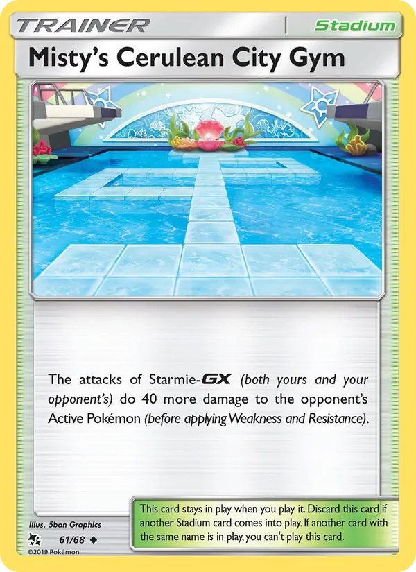 Misty’s Cerulean City Gym card image