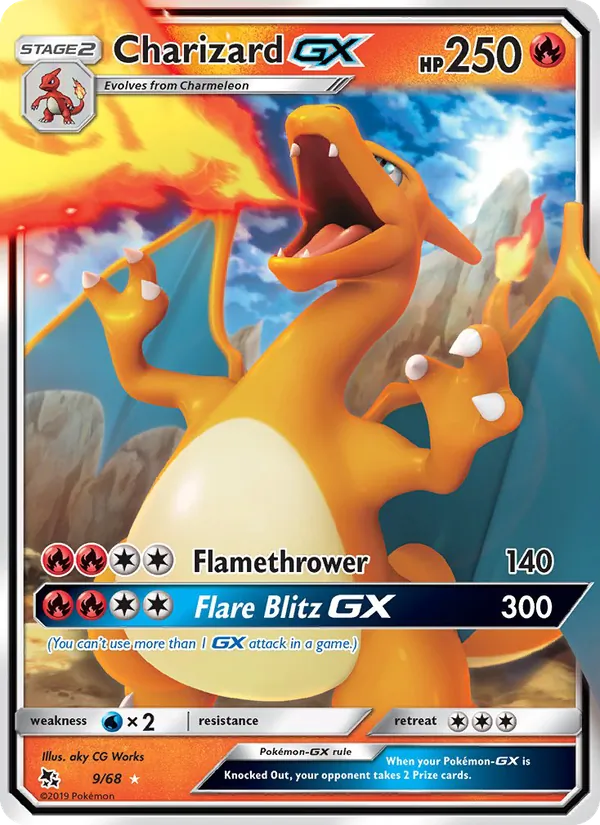Charizard GX card image