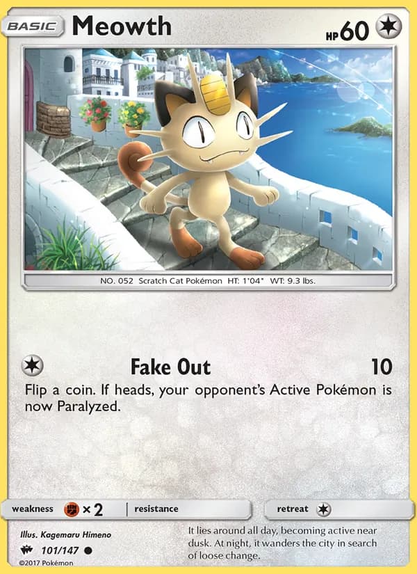 Meowth card image