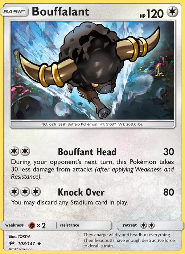 Bouffalant card image