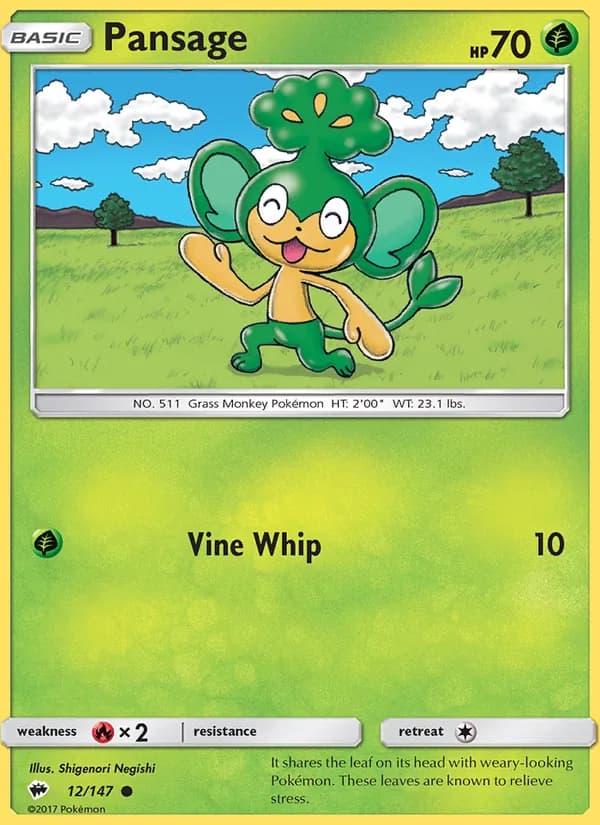 Pansage card image