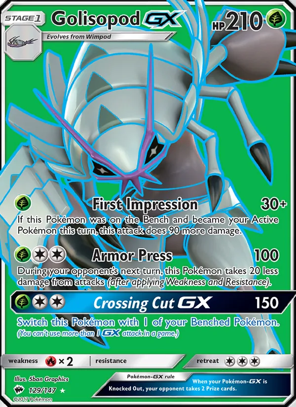 Golisopod GX card image