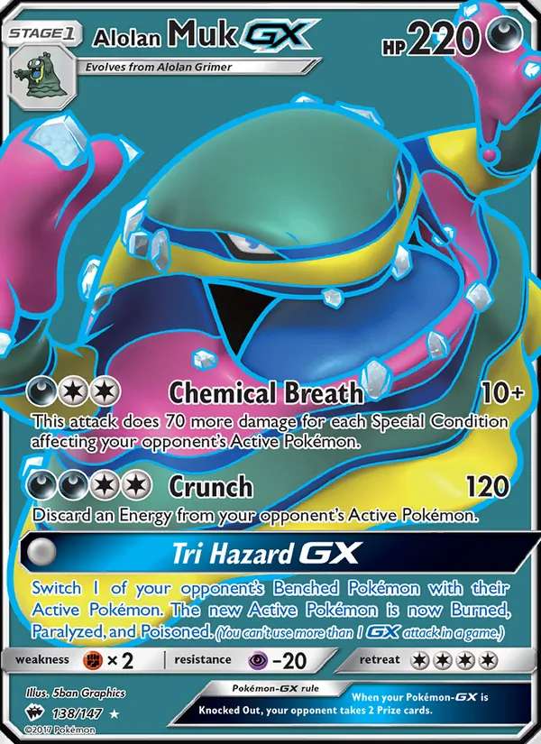 Alolan Muk GX card image