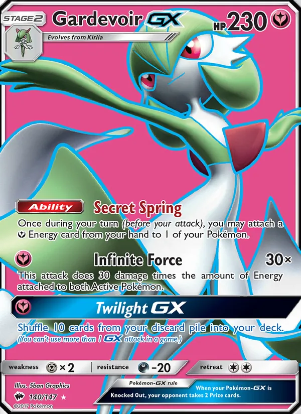 Gardevoir GX card image