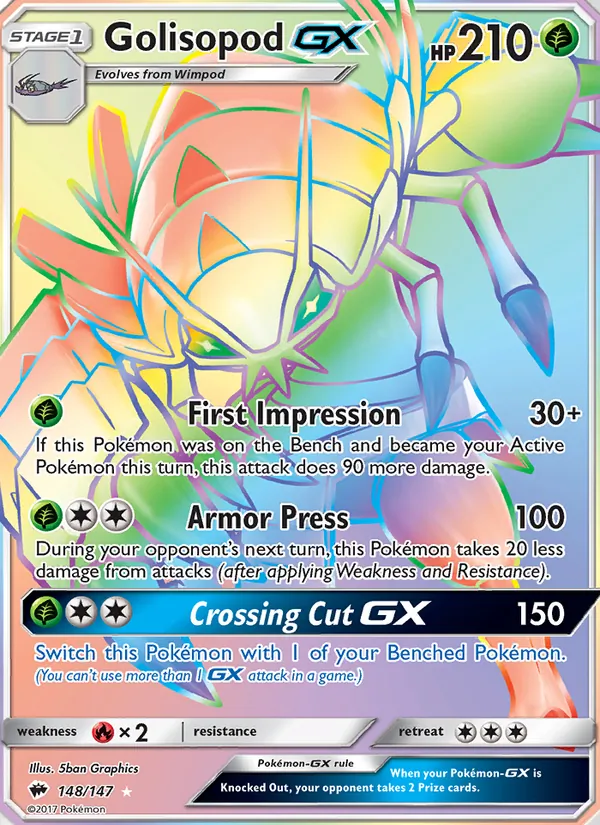 Golisopod GX card image