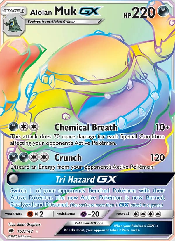 Alolan Muk GX card image