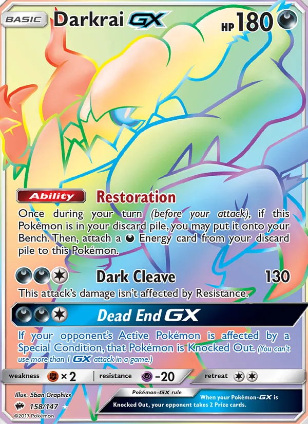Darkrai GX card image