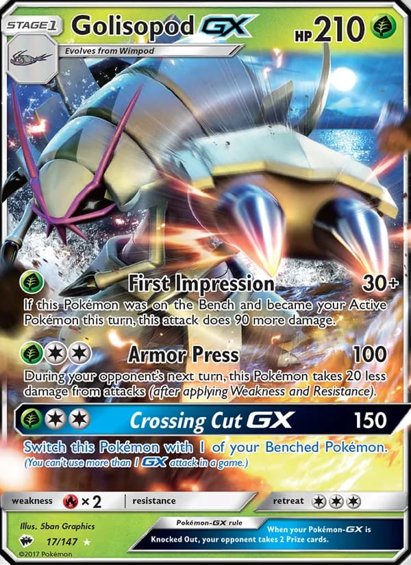Golisopod GX card image
