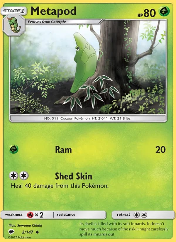 Metapod card image