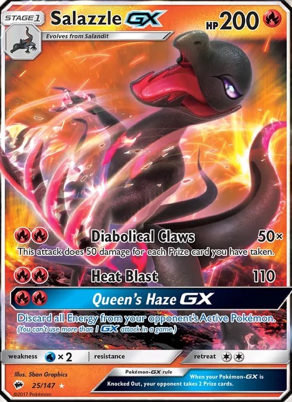 Salazzle GX card image