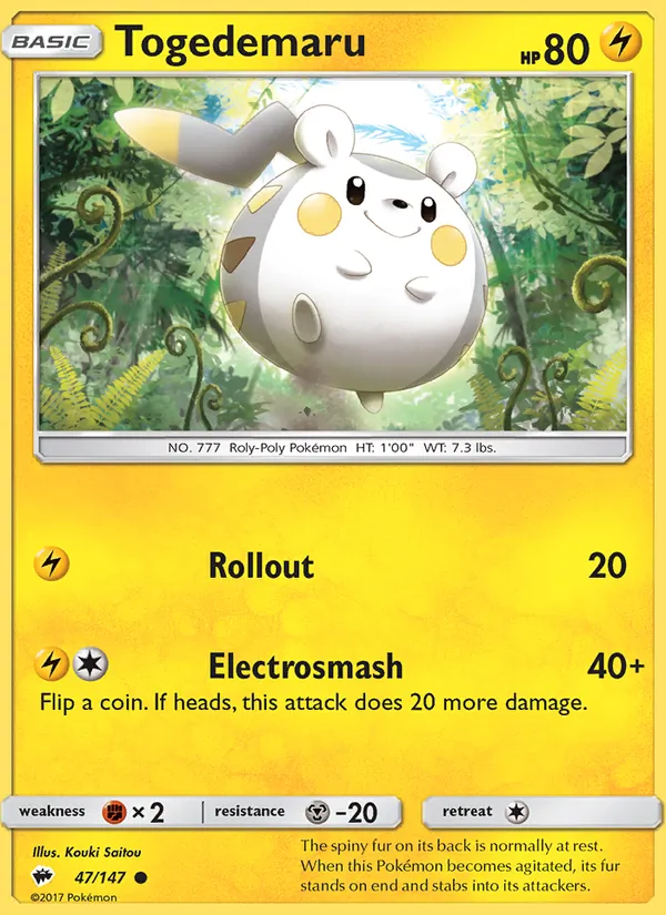 Togedemaru card image