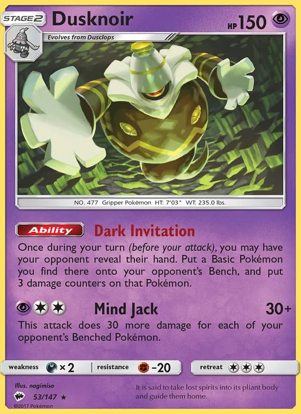Dusknoir card image