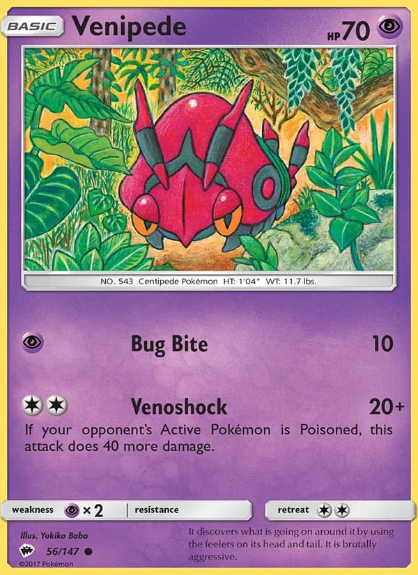 Venipede card image