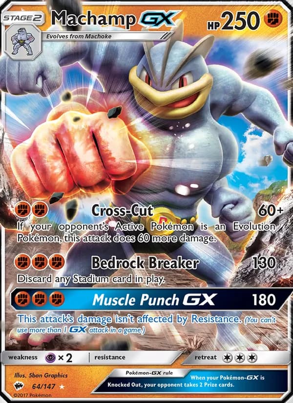 Machamp GX card image