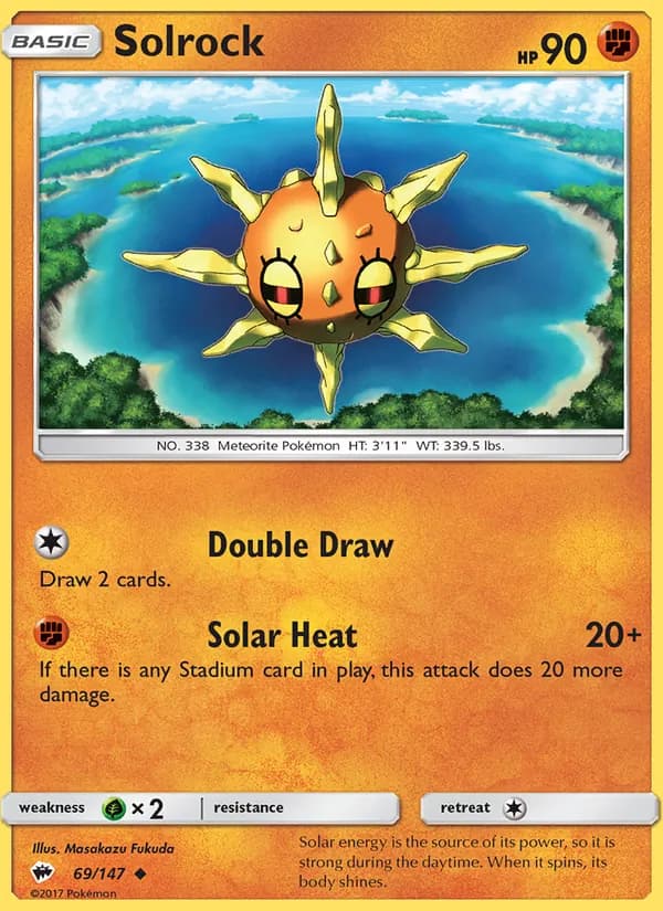 Solrock card image