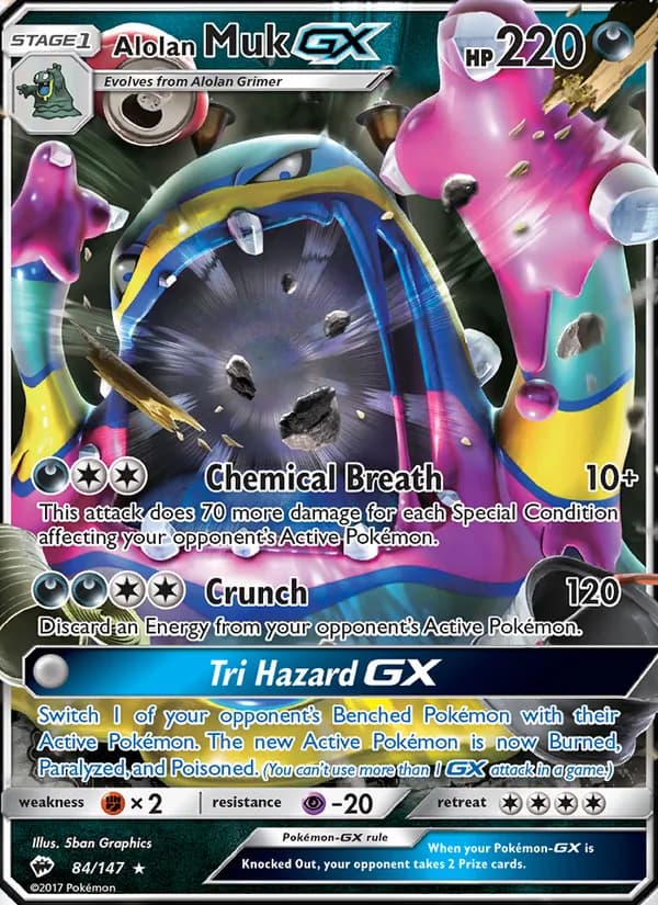 Alolan Muk GX card image