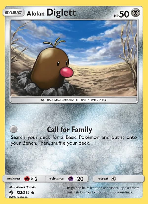 Alolan Diglett card image