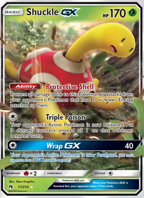 Shuckle GX card image