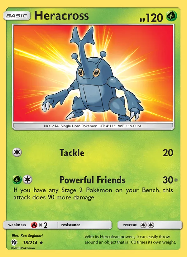 Heracross card image