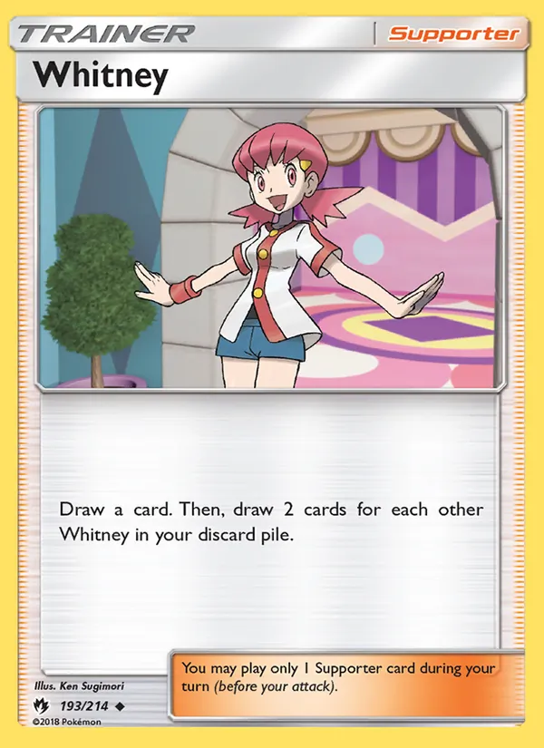 Whitney card image