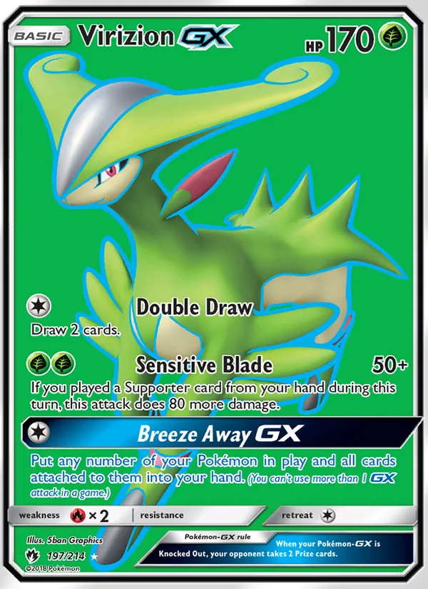 Virizion GX card image